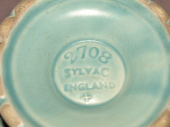 Vintage Sylvac Green Bowl. (7)