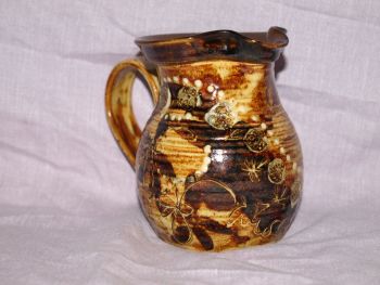 Len Stockley Weymouth Pottery Dragon Jug. (5)