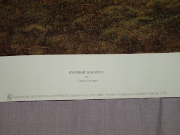 Evening Harvest by Gerald Coulson Print. (4)