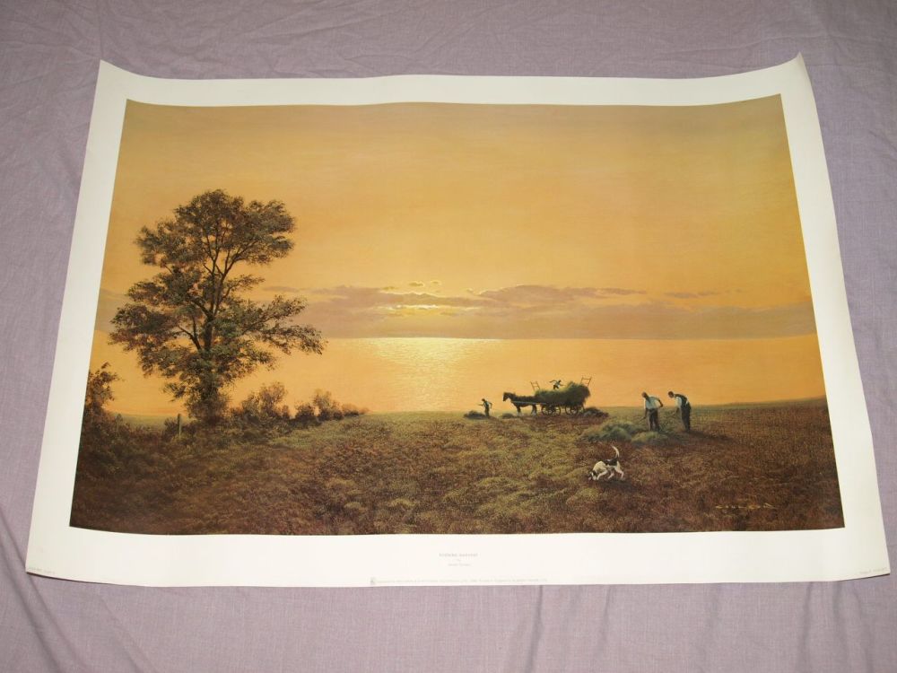 Evening Harvest by Gerald Coulson Print.