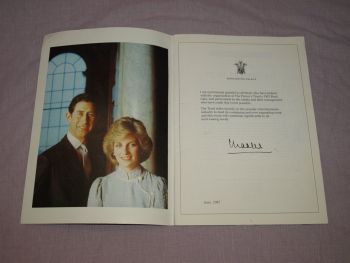 The Prince&rsquo;s Trust Rock Gala 1987 Tour Programme. (3)
