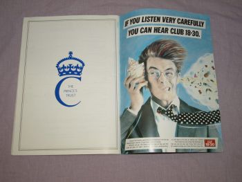 The Prince&rsquo;s Trust Rock Gala 1987 Tour Programme. (8)