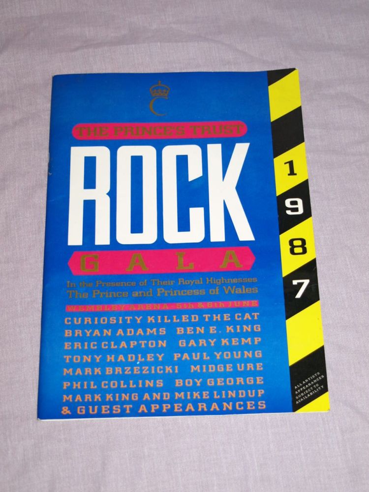 The Prince’s Trust Rock Gala 1987 Tour Programme.