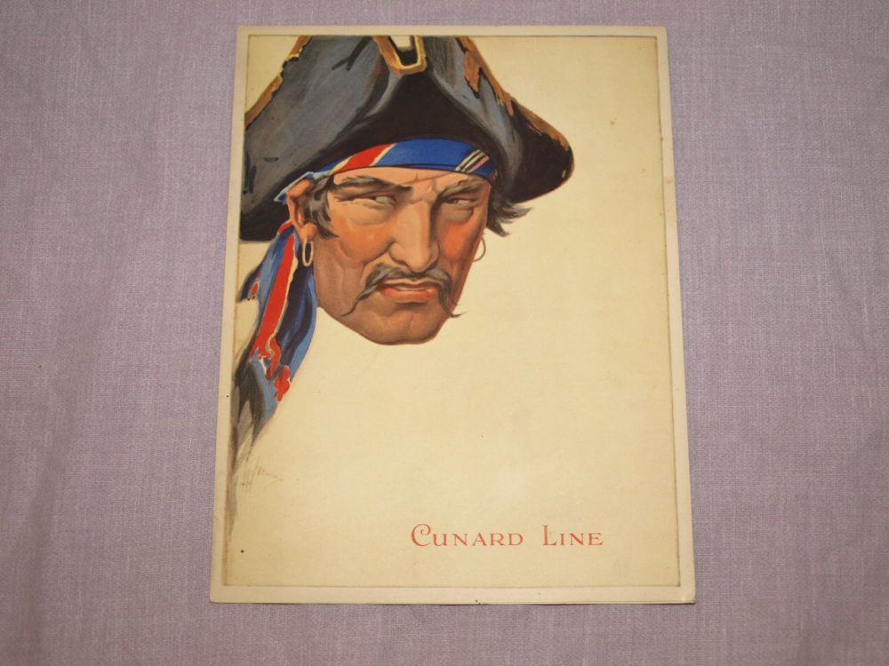 Cunard Line Laconia Dinner Menu 5th March 1933.