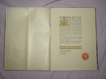 Cunard Line Laconia Wine List 1933. (2)