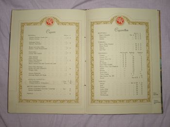 Cunard Line Laconia Wine List 1933. (5)