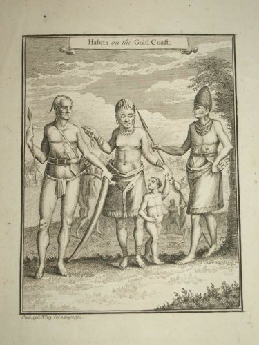 18th Century Antique Engraving Habits on the Gold Coast. (2)