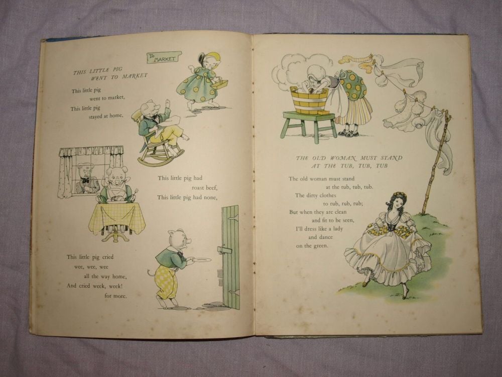 The Second Book of Nursery Rhymes, 1950s.