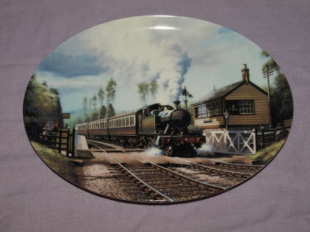 Gara Bridge Crossing By Don Breckon, Railway Memories Limited Edition Plate.