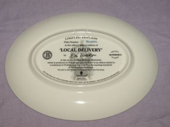 Local Delivery By Don Breckon, Railway Memories Limited Edition Plate. (3)