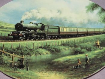 Down By The River By Don Breckon, Railway Memories Limited Edition Plate. (