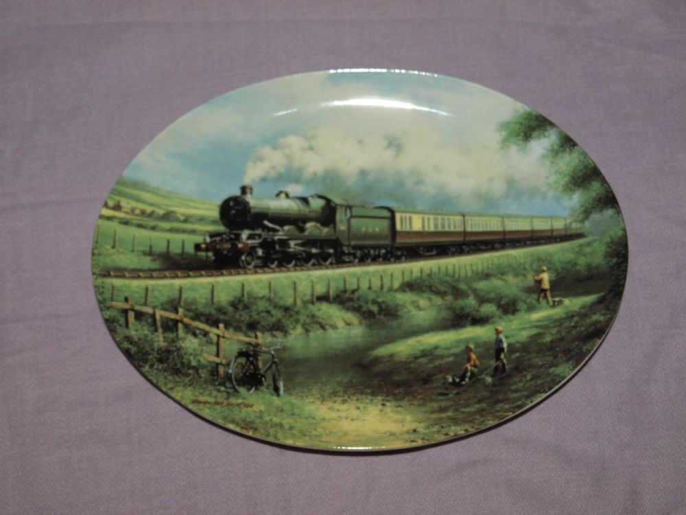 Down By The River By Don Breckon, Railway Memories Limited Edition Plate.