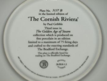 The Cornish Riviera by Paul Gribble, The Golden Age Of Steam, Limited Editi