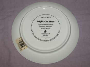 Right On Time by Peter Webster Limited Edition Plate. (3)