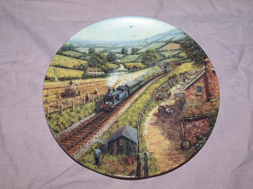 Day Trippers By Peter Webster, Country Railways Collectors Plate.