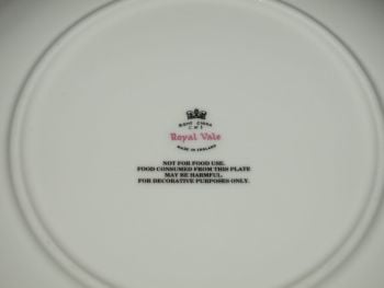 Steam Locomotive Railway China collectors Plate. (4)