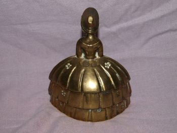 Brass Bell in the Form of a Crinoline Lady. (3)
