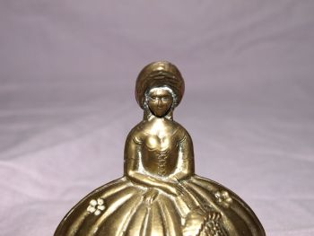 Brass Bell in the Form of a Crinoline Lady. (6)