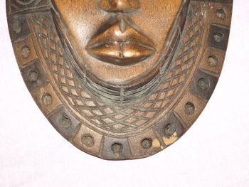 Wooden Tribal Mask Wall Hanging Decoration. (2)