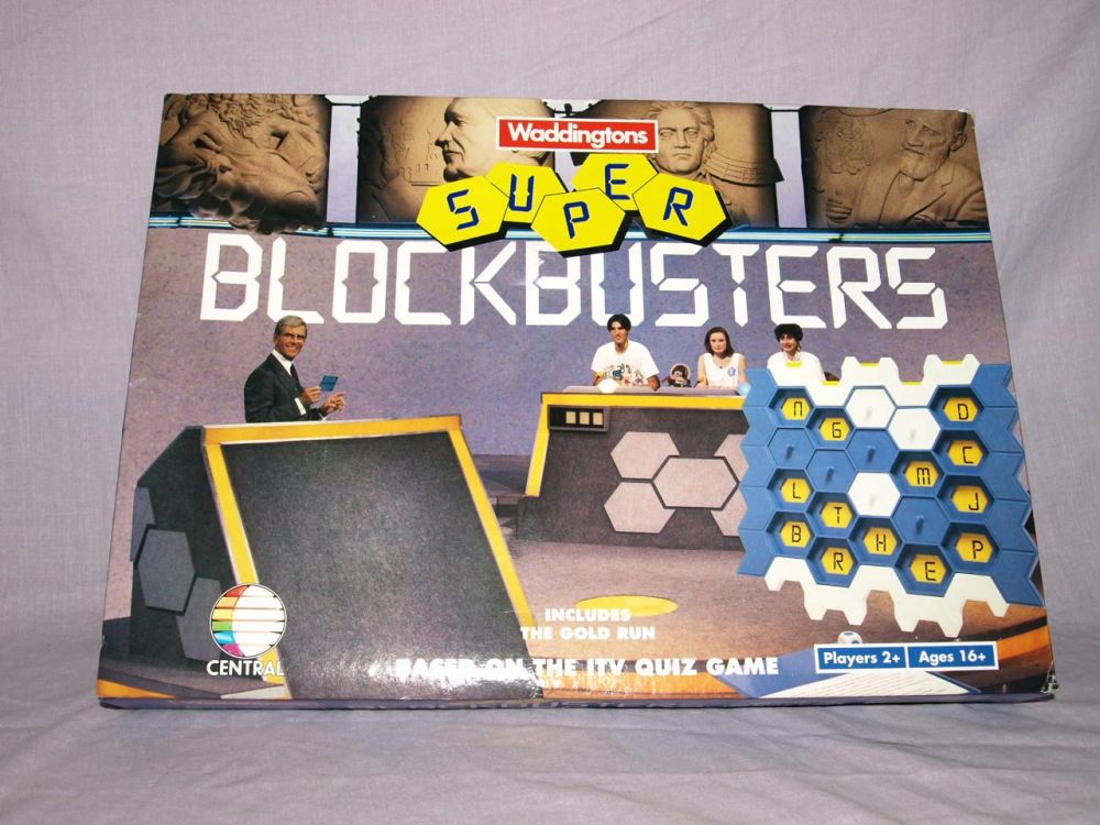 Super Blockbusters Board Game by Waddingtons.