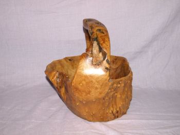 Hand Carved Wooden Fruit Bowl. (2)