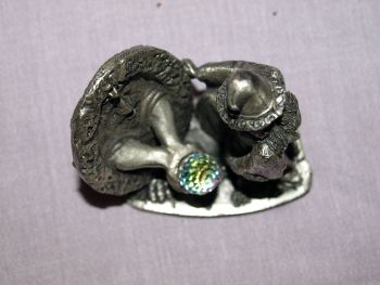 Myth and Magic Pewter Figure, Secrets of the Mirror. (5)