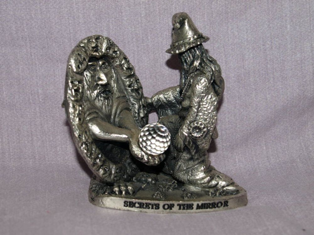 Myth and Magic Pewter Figure, Secrets of the Mirror.