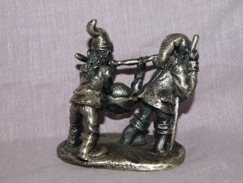 Myth and Magic Pewter Figure, The Dwarves Treasure. (3)