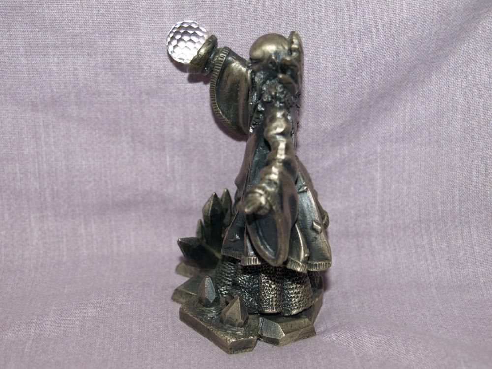 Myth and Magic Pewter Figure, The Wizard of Winter.