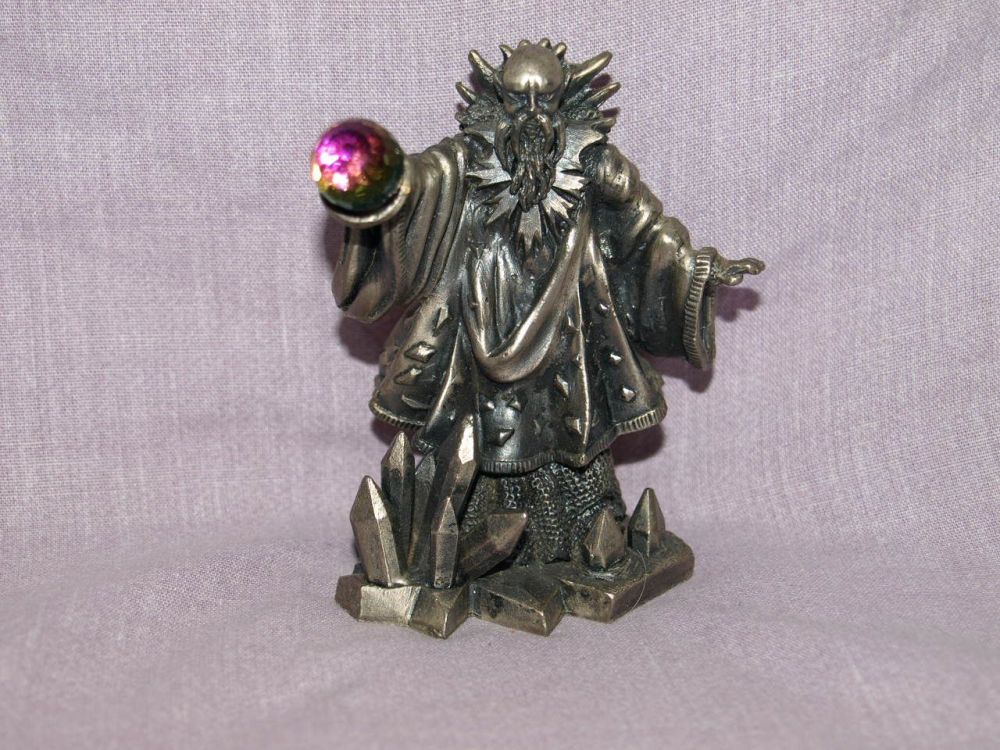 Myth and Magic Pewter Figure, The Wizard of Winter. 