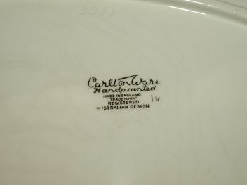 Carlton Ware Australian Design Butter, Cheese Dish. (6)