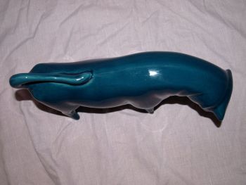 Trentham Pottery Blue Bull By Colin Melbourne. (8)