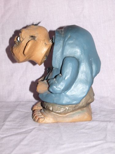 Vintage Heico Hunchback Bobblehead Nodding Troll. (2)