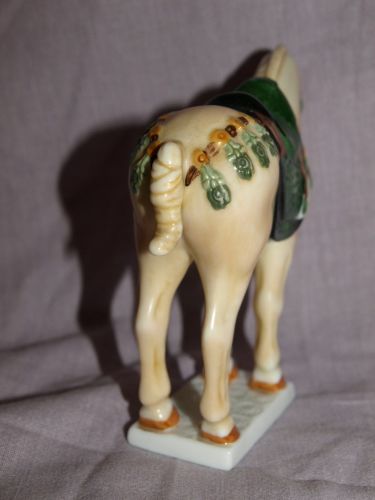 Franklin Mint Curators Collection of Horses, T&rsquo;ang Dynasty. (2)