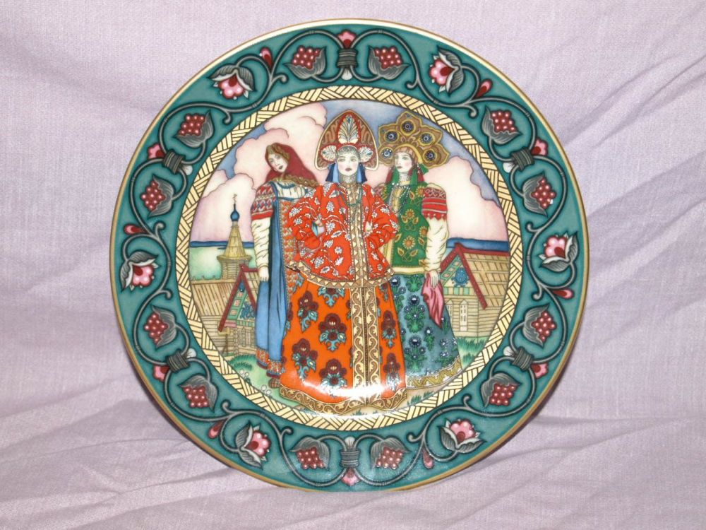 Villeroy & Boch, The Russian Fairy Tales Plate, Vassilissa And Her Stepsist
