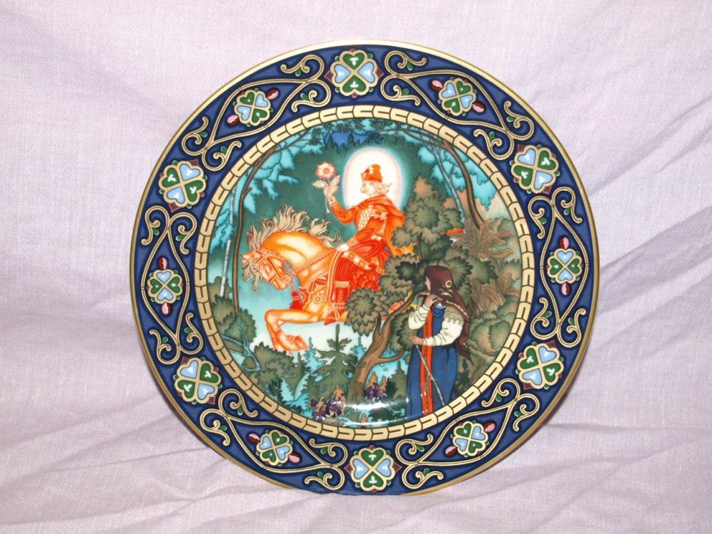 Villeroy & Boch, The Russian Fairy Tales Plate, The Red Knight.