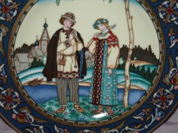 Villeroy &amp; Boch, The Russian Fairy Tales Plate, Snegurochka And Lel The She