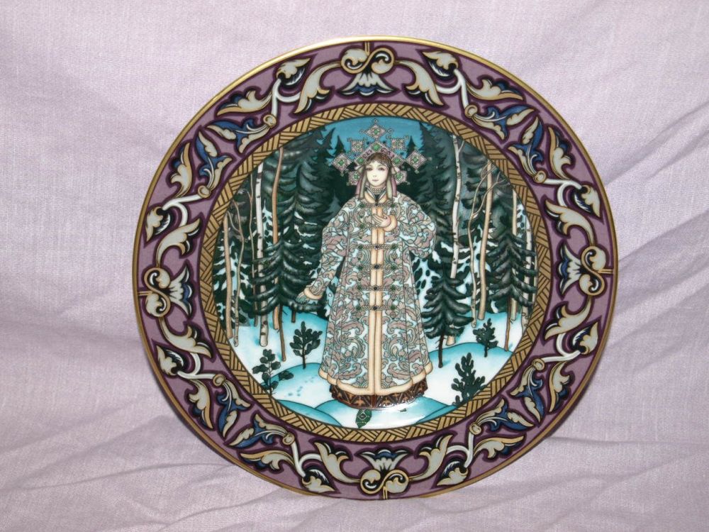 Villeroy & Boch, The Russian Fairy Tales Plate, Snegurochka.