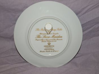 Villeroy &amp; Boch, The Russian Fairy Tales Plate, Snegurochka At The Court Of