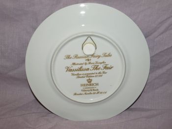 Villeroy &amp; Boch, The Russian Fairy Tales Plate, Vassilissa Is Presented To