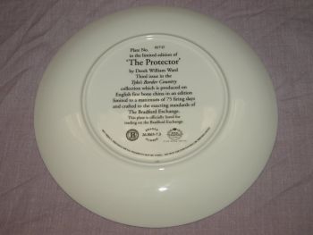 Royal Grafton Ltd Edition Border Collie Plate &lsquo;The Protector&rsquo; Tyke&rsquo;s Border