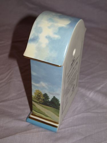 Limited Edition Heirloom Porcelain Clock &lsquo;Hero&rsquo;s Of The Sky&rsquo; by Bradex. (7)
