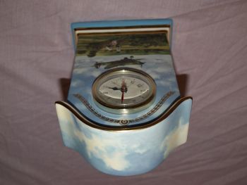Limited Edition Heirloom Porcelain Clock &lsquo;Hero&rsquo;s Of The Sky&rsquo; by Bradex. (9)