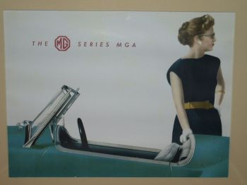 MGA Car Sales Brochure Front Cover Copy Print. (2)