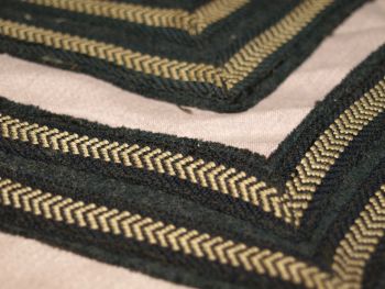 WW2 RAF Uniform Pair of Corporal Chevron Insignia Rank Stripes. (4)