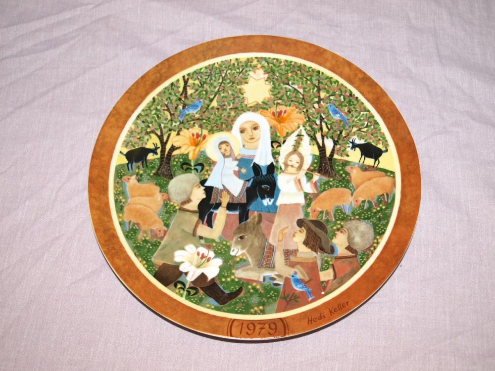 Konigszelt Limited Edition Collectors Plate by Hedi Keller, The Worship.