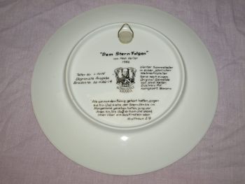 Konigszelt Limited Edition Collectors Plate by Hedi Keller, Follow the Star