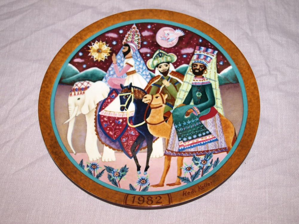 Konigszelt Limited Edition Collectors Plate by Hedi Keller, Follow the Star.