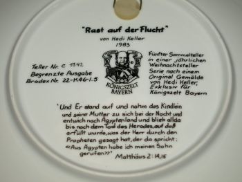 Konigszelt Limited Edition Collectors Plate by Hedi Keller, Races On The Ru