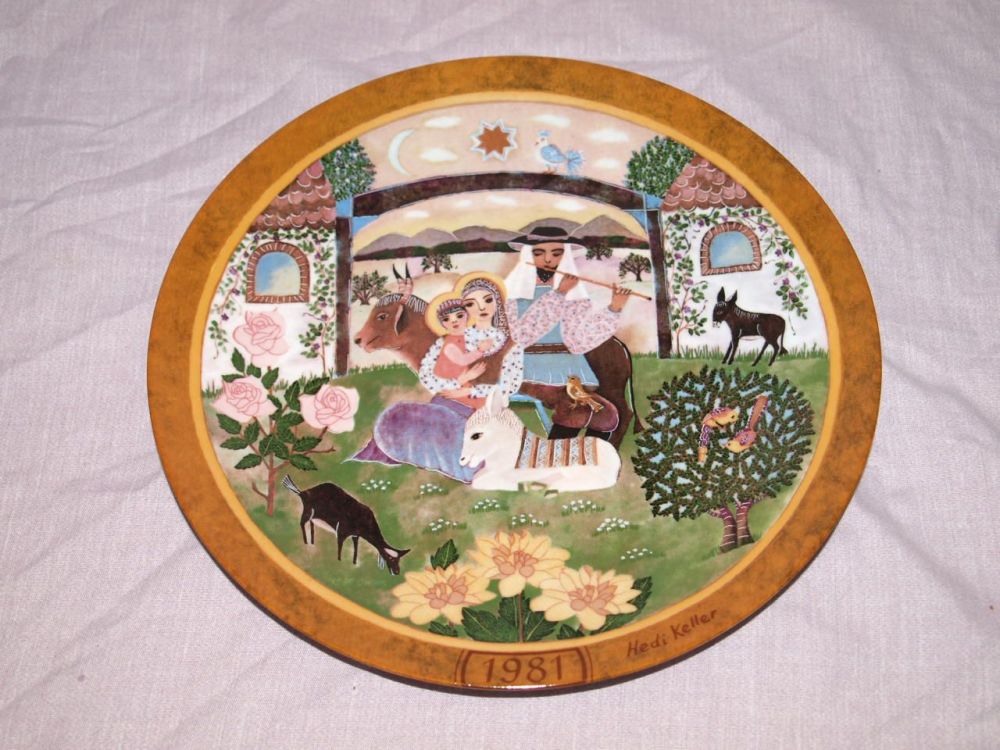 Konigszelt Limited Edition Collectors Plate by Hedi Keller, Return To Galilee.